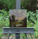 Original art for sale at UGallery.com | A Delicate Dance by Gail Greene | $350 | oil painting | 12' h x 12' w | thumbnail 3