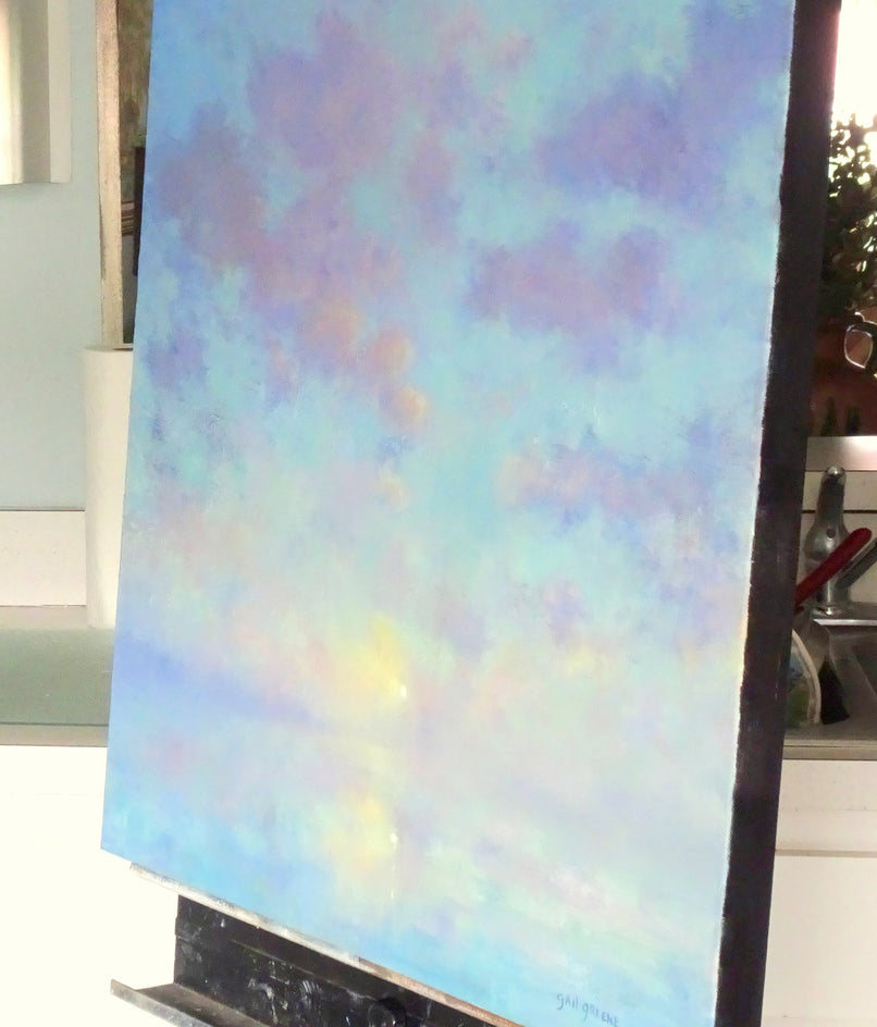 Seabreeze Journey by Gail Greene |  Side View of Artwork 
