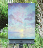 Original art for sale at UGallery.com | Seabreeze Journey by Gail Greene | $1,075 | oil painting | 30' h x 24' w | thumbnail 3