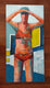 Original art for sale at UGallery.com | Where's My Lane? by Gail Ragains | $3,100 | acrylic painting | 48' h x 24' w | thumbnail 3