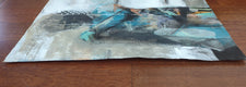 Original art for sale at UGallery.com | Abstract Collage Figure #4 by Gail Ragains | $1,100 | mixed media artwork | 30' h x 22' w | thumbnail 2