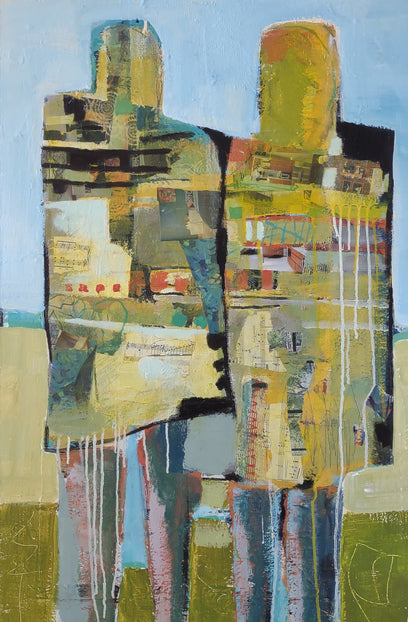 Collage Couple by Gail Ragains | Artwork Main Image