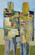 Original art for sale at UGallery.com | Collage Couple by Gail Ragains | $1,200 | mixed media artwork | 36' h x 24' w | thumbnail 1