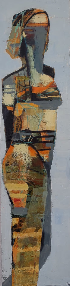 Collage Figure #2 by Gail Ragains |  Artwork Main Image 