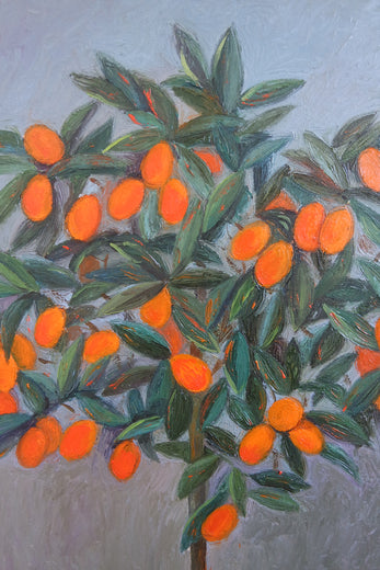 Falling by Galya Popova |   Closeup View of Artwork 