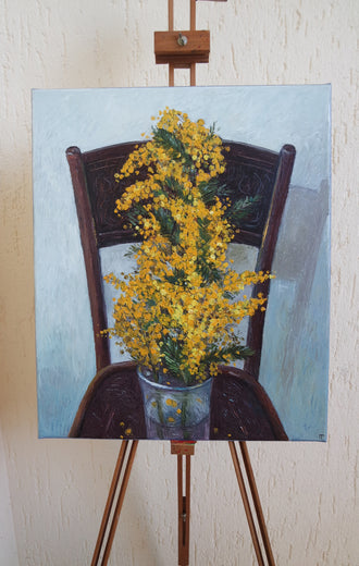 Mimosa by Galya Popova |  Context View of Artwork 