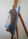 Original art for sale at UGallery.com | Tramontana by Galya Popova | $975 | oil painting | 11.8' h x 11.8' w | thumbnail 2