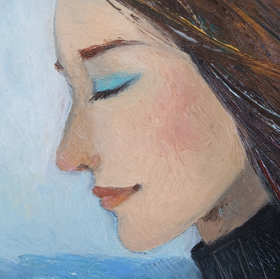 Tramontana by Galya Popova |  Closeup View of Artwork 