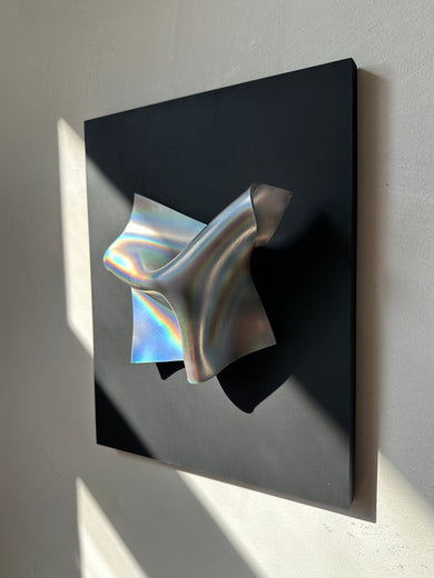 Interference IV by Gbemi Adesanya |  Side View of Artwork 