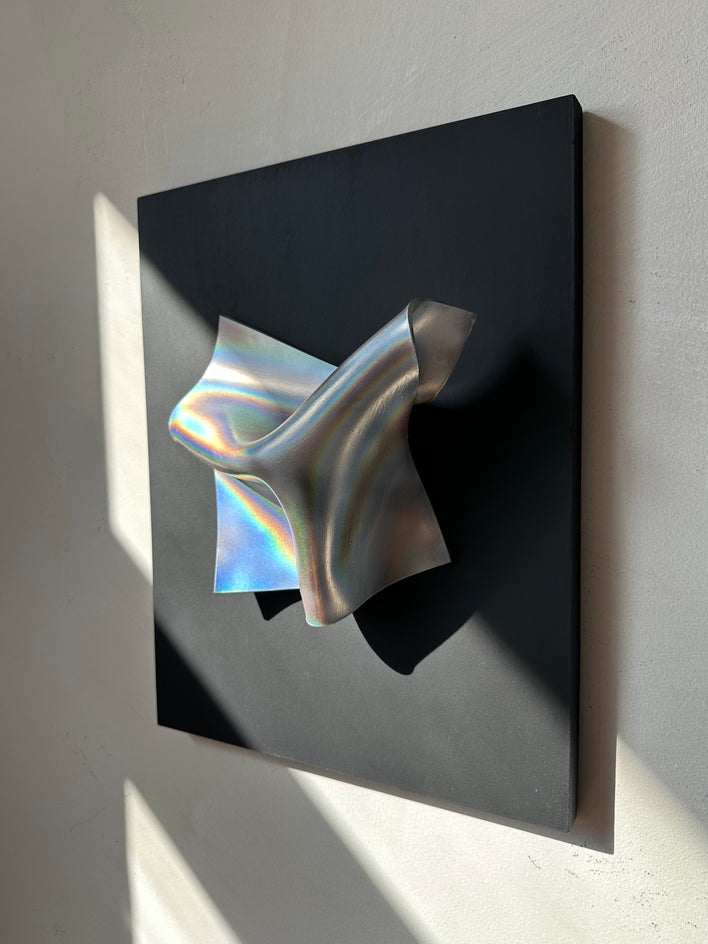 Interference IV by Gbemi Adesanya |  Side View of Artwork 