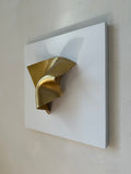 Original art for sale at UGallery.com | Interference V by Gbemi Adesanya | $1,975 | sculpture | 14' h x 14' w | thumbnail 2
