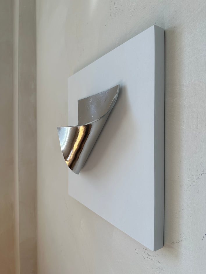 Interference VII by Gbemi Adesanya |  Side View of Artwork 