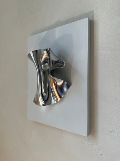 Interference VIII by Gbemi Adesanya |  Side View of Artwork 