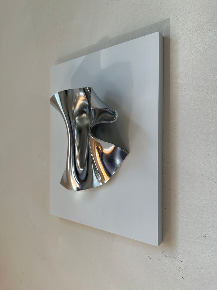 Interference VIII by Gbemi Adesanya |  Side View of Artwork 