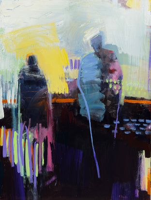 Letting Go by Gena Brodie Robbins |   Closeup View of Artwork 