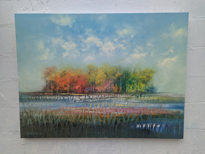 A Moment to Remember by George Peebles |  Context View of Artwork 