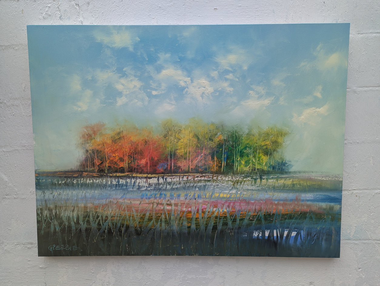 A Moment to Remember by George Peebles |  Context View of Artwork 