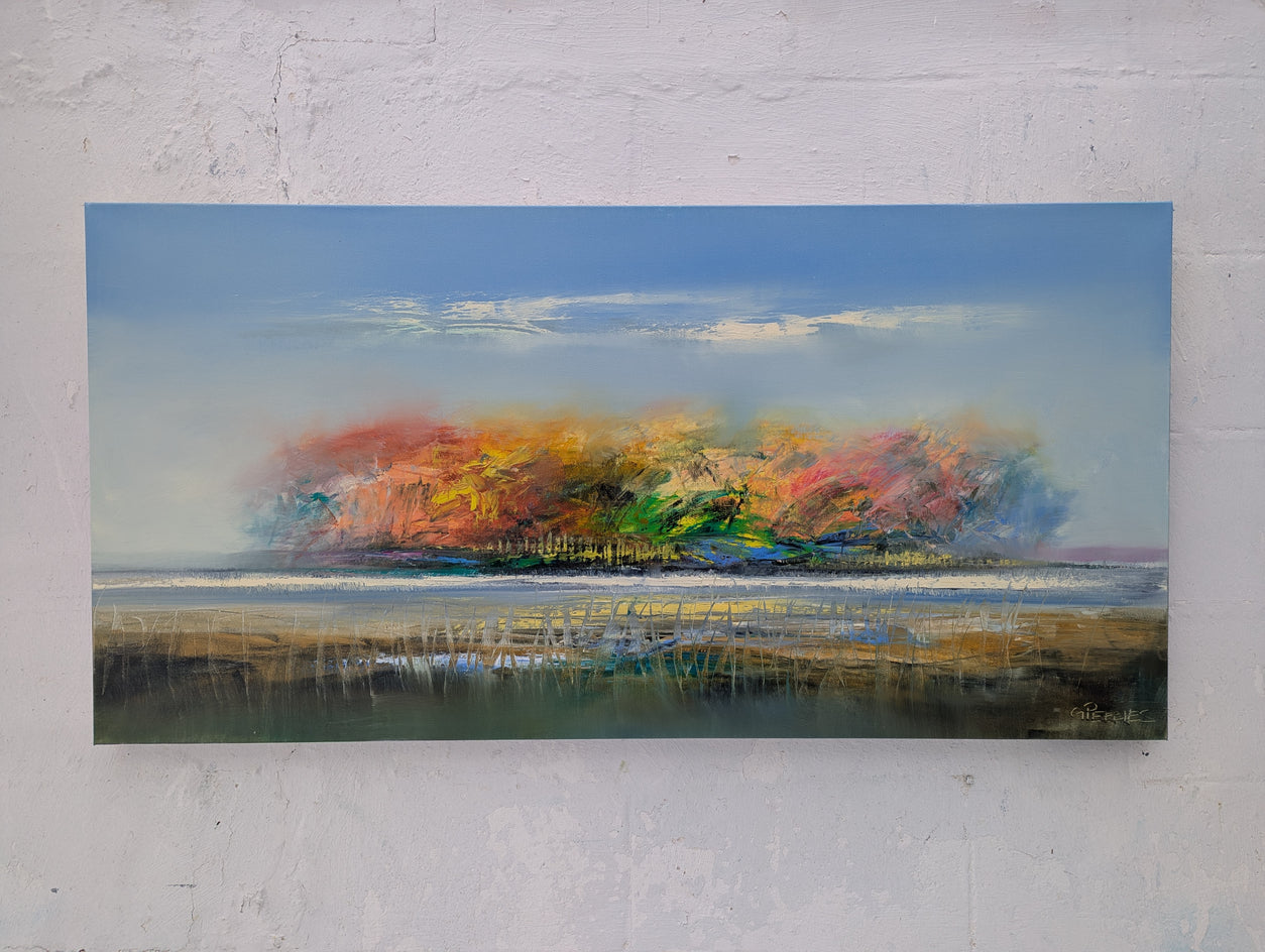 Backyard by George Peebles |  Context View of Artwork 