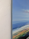 Original art for sale at UGallery.com | Blue Heaven by George Peebles | $3,500 | oil painting | 36' h x 36' w | thumbnail 2