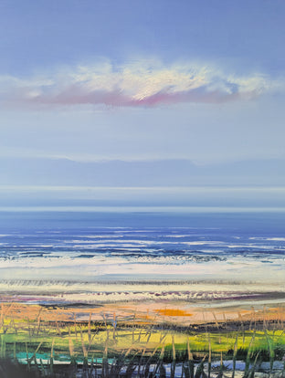 Blue Heaven by George Peebles |   Closeup View of Artwork 