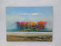 Original art for sale at UGallery.com | Colorful Day by George Peebles | $2,900 | oil painting | 36' h x 48' w | thumbnail 3