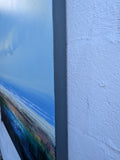 Original art for sale at UGallery.com | Daydream Moments by George Peebles | $2,050 | oil painting | 36' h x 36' w | thumbnail 2