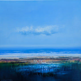 Original art for sale at UGallery.com | Daydream Moments by George Peebles | $2,050 | oil painting | 36' h x 36' w