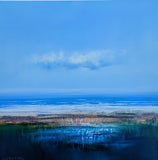 Original art for sale at UGallery.com | Daydream Moments by George Peebles | $2,050 | oil painting | 36' h x 36' w | thumbnail 1