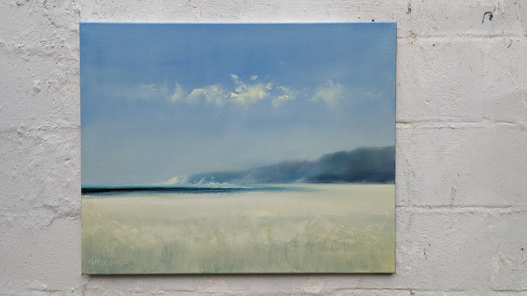 Down by the Bay by George Peebles |  Closeup View of Artwork 
