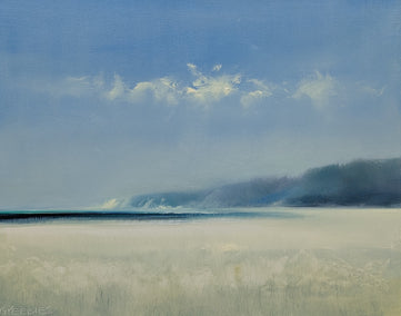 oil painting by George Peebles titled Down by the Bay