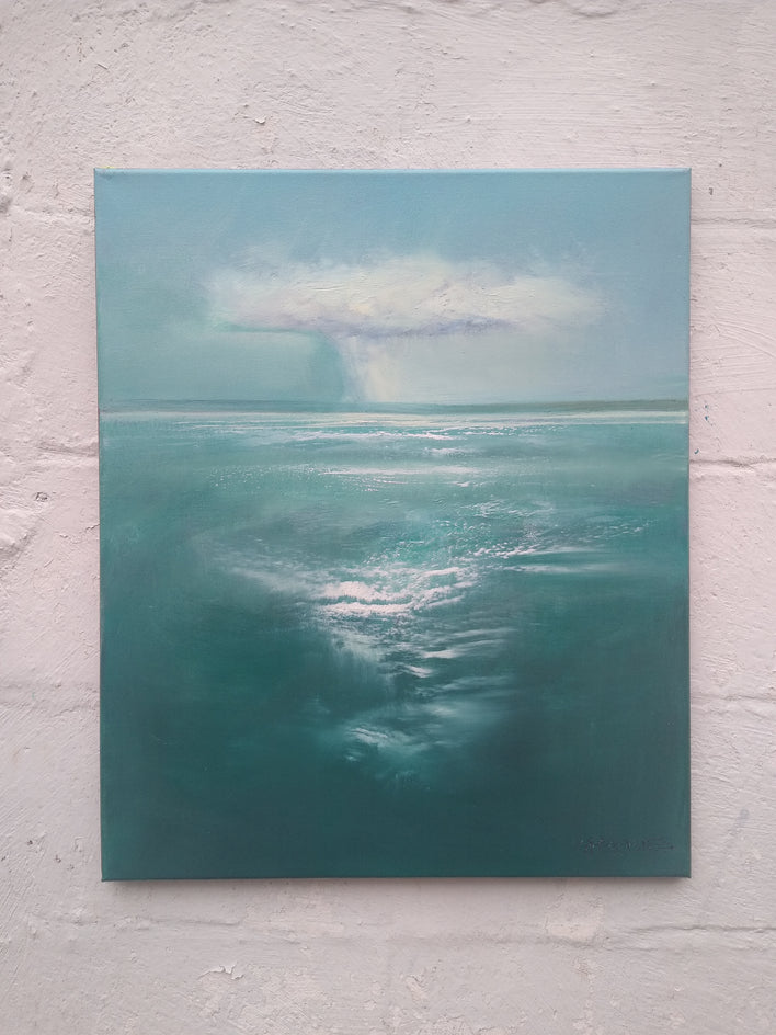 Drifting by George Peebles |  Context View of Artwork 