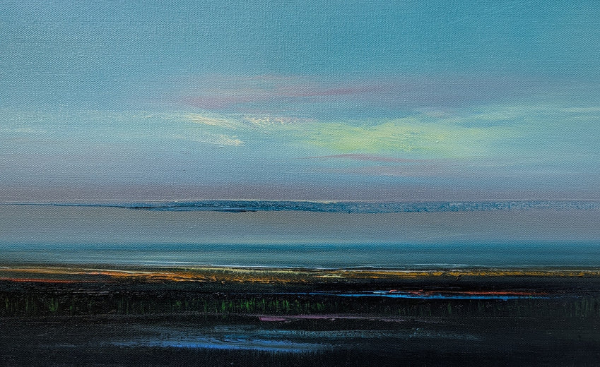 Evening Splendor by George Peebles |   Closeup View of Artwork 