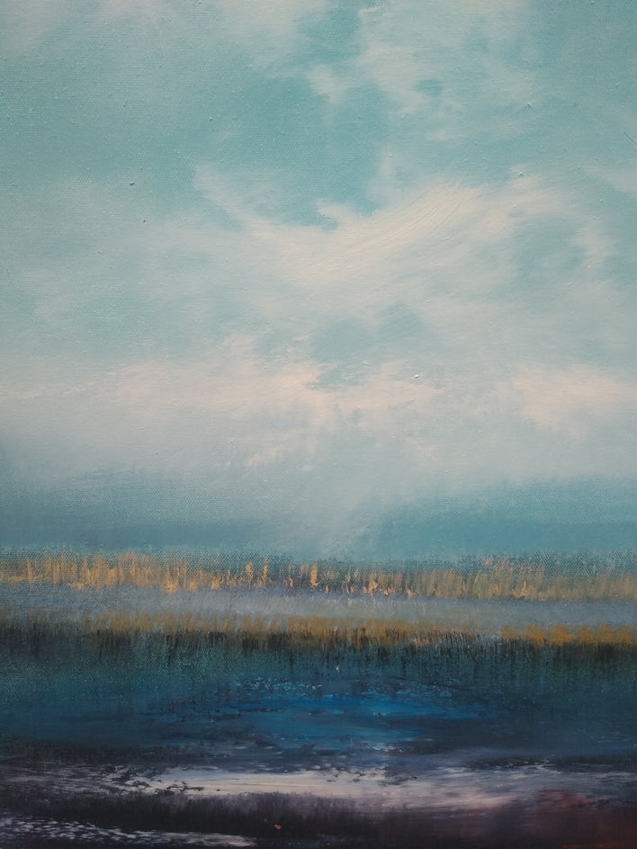Lost in a Dream by George Peebles |  Closeup View of Artwork 