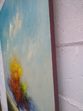 Original art for sale at UGallery.com | Maple Hill by George Peebles | $4,200 | oil painting | 48' h x 36' w | thumbnail 2