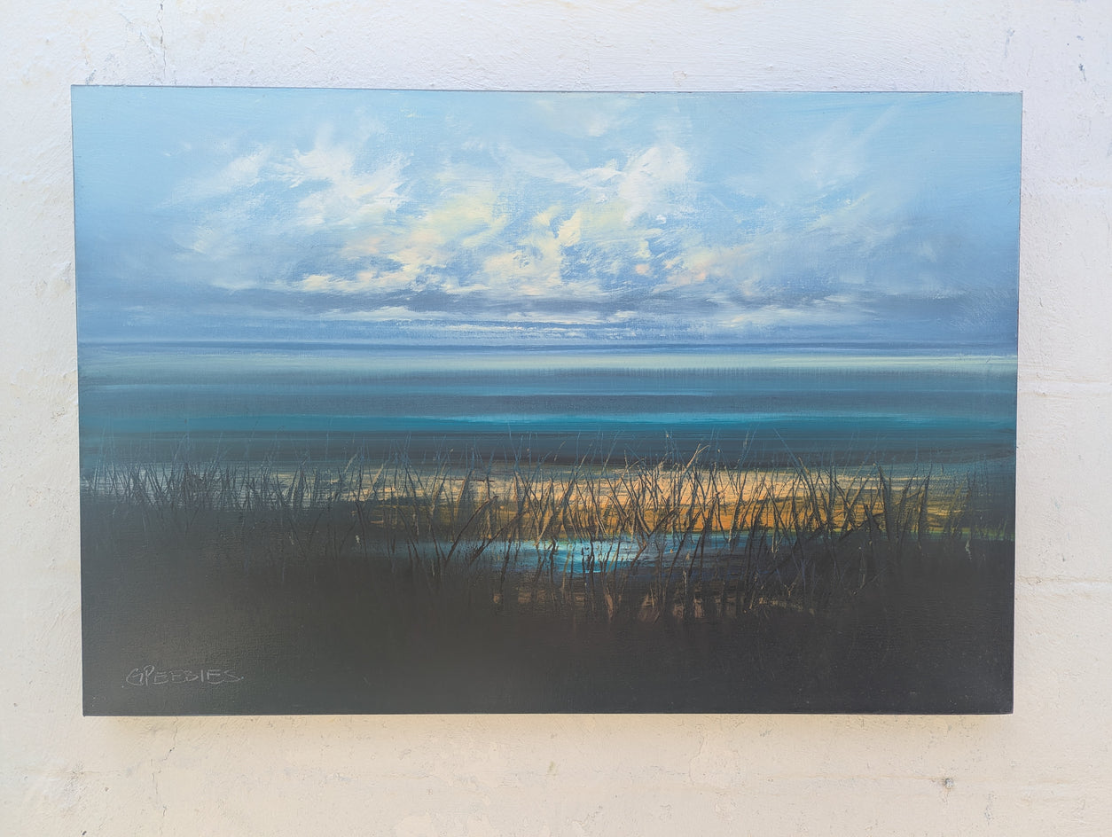 Moment of the Evening by George Peebles |  Context View of Artwork 