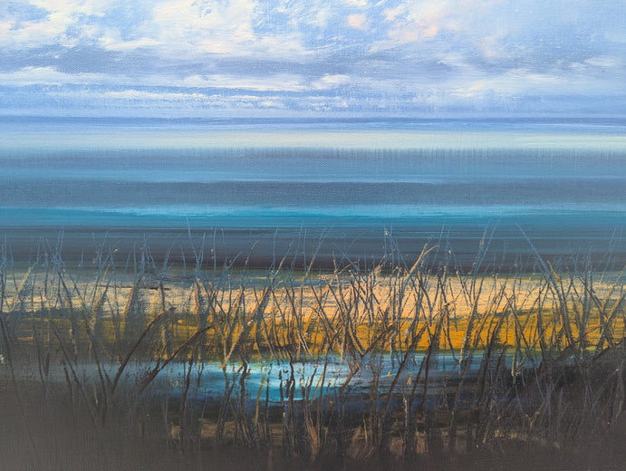 Moment of the Evening by George Peebles |   Closeup View of Artwork 
