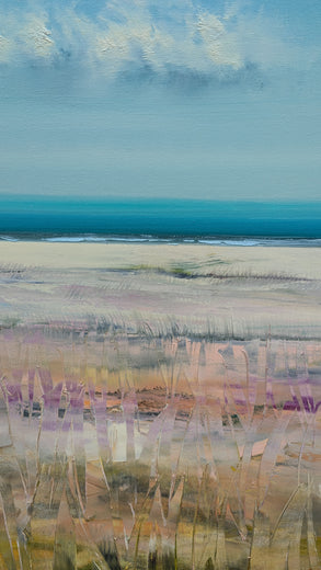 Complete Beach by George Peebles |   Closeup View of Artwork 