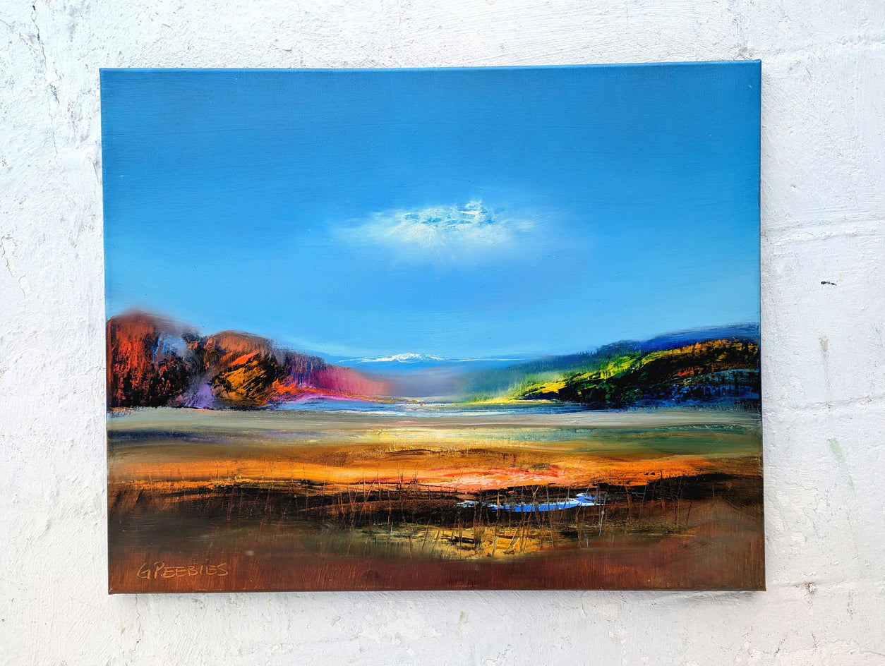 Pastoral Lane by George Peebles |  Context View of Artwork 