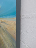 Original art for sale at UGallery.com | Secluded Beach by George Peebles | $10,600 | oil painting | 60' h x 48' w | thumbnail 2