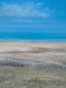 Original art for sale at UGallery.com | Secluded Beach by George Peebles | $10,600 | oil painting | 60' h x 48' w | thumbnail 4