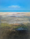 Original art for sale at UGallery.com | Secluded Beach by George Peebles | $10,600 | oil painting | 60' h x 48' w | thumbnail 1