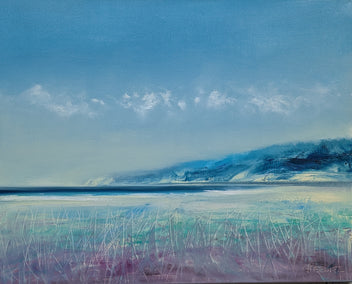oil painting by George Peebles titled The Coast Line