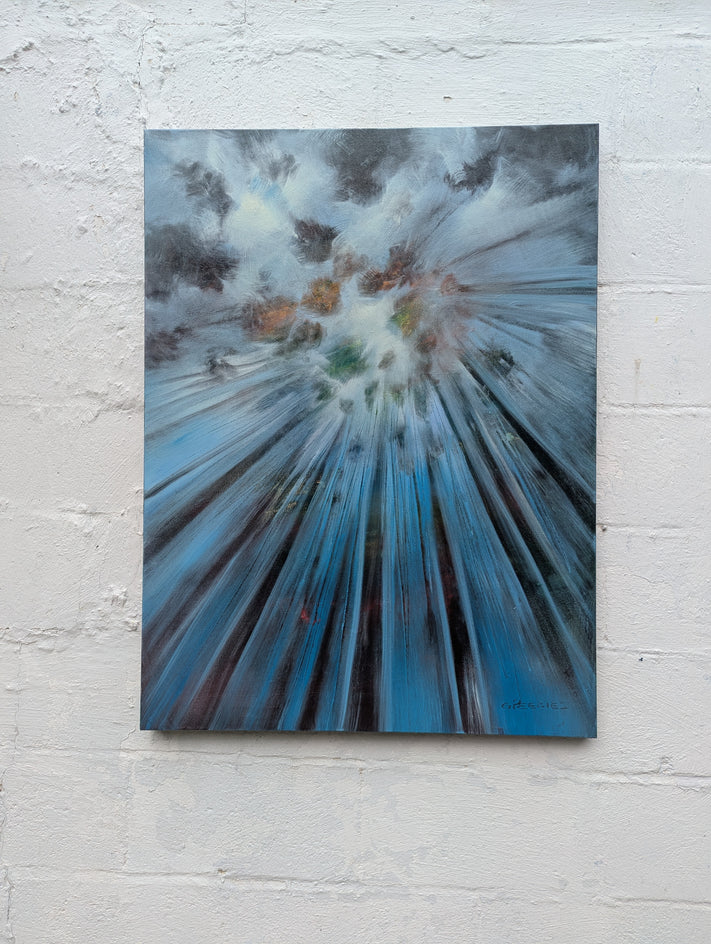 Tree Scape by George Peebles |  Context View of Artwork 