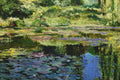 Original art for sale at UGallery.com | Monet's Pond at Giverny by Onelio Marrero | $1,150 | oil painting | 18' h x 24' w | thumbnail 4