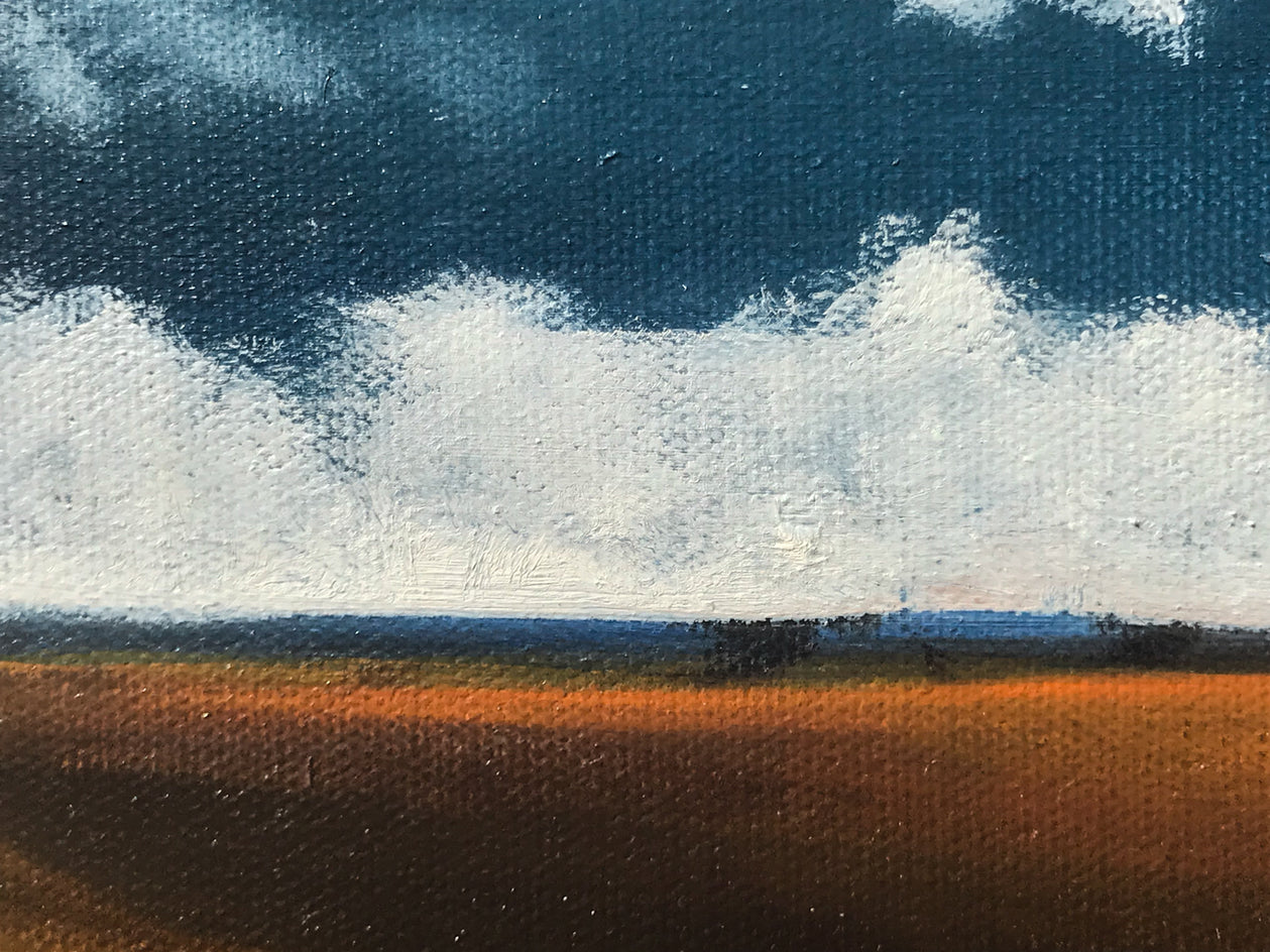 Golden Hills XXIV by Mandy Main |  Closeup View of Artwork 