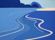 Original art for sale at UGallery.com | Bird. Watching by Guigen Zha | $1,550 | acrylic painting | 24' h x 24' w | thumbnail 4