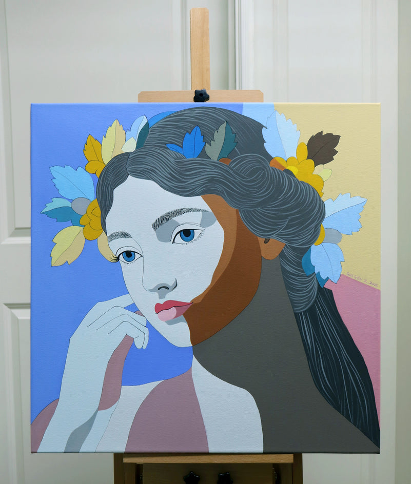 Déjà Vu. Autumn by Guigen Zha |  Context View of Artwork 