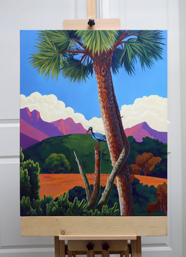 Bird. A Bird’s Eye View by Guigen Zha |  Context View of Artwork 