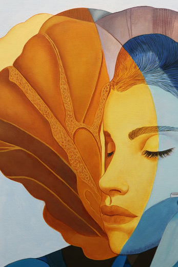 Déjà Vu. Removing by Guigen Zha |   Closeup View of Artwork 