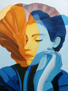 Original art for sale at UGallery.com | Déjà Vu. Removing by Guigen Zha | $1,100 | oil painting | 24' h x 18' w